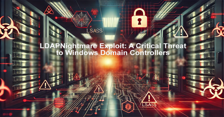 LDAPNightmare Exploit A Critical Threat to Windows Domain Controllers